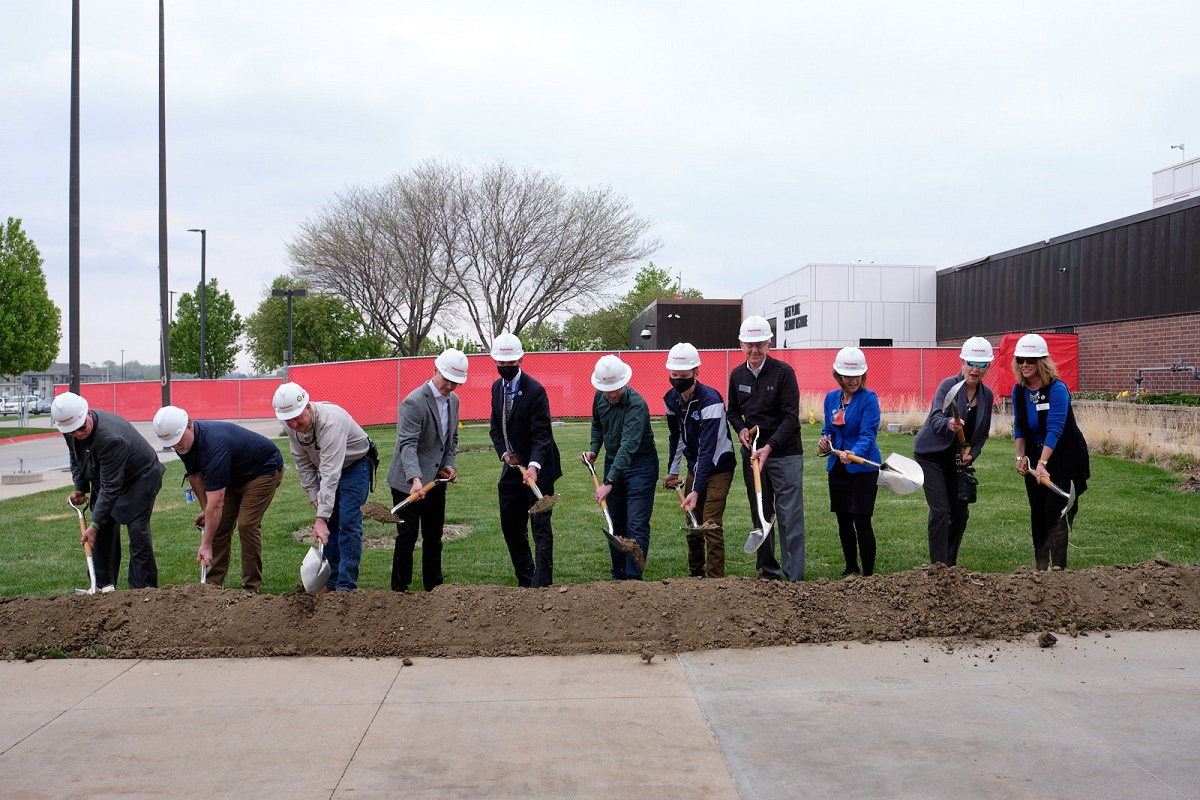 groundbreaking for student